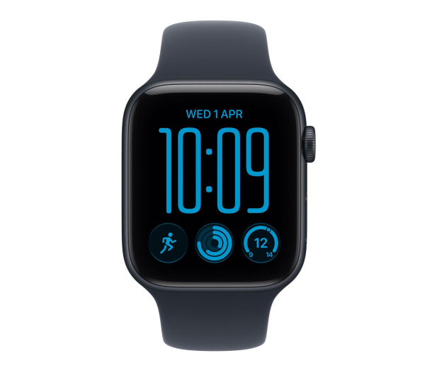 Apple Watch SE 3 44/Północ Aluminium/Granatowy Pasek S/M GPS - 1595830 - zdjęcie 2